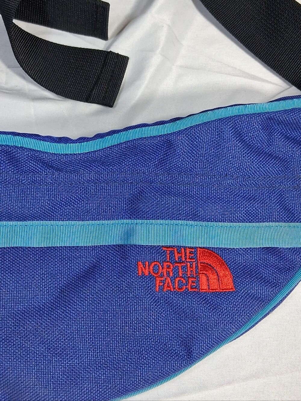 Unisex Men's or Women's North Face Vintage Blue and Aqua Fanny Pack - Picture 5 of 11